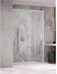 Radaway Idea White KDJ szögletes fehér zuhanykabin 150x80 átlátszó balos (387045-04-01L-387051-04-01R)