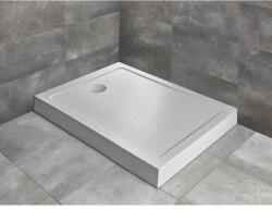 Radaway Doros Stone F szögletes zuhanytálca előlappal 140x90 fehér, ajándék szifonnal (SDRFP1490-05-04S)