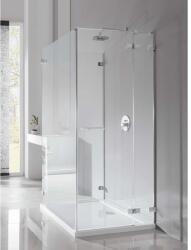 Radaway Euphoria KDJ P szögletes zuhanykabin 100x70 átlátszó balos (83612-01L-383240-01L-383032-01-383057-01)