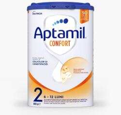 Lapte praf Aptamil Confort 2, 6-12 luni, 800 g, Nutricia