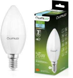 Lumileds LED CANDLE izzó B35 E14 10W = 75W 1055lm 6500K Hideg 180° LUMILED (LUMLEDG0018) - lindlight