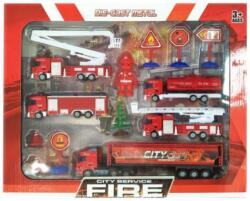 Magic Toys Fire Force: Tűzoltósági jármű szett kiegészítőkkel (MKK098745)