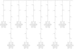 EMOS Karácsonyi beltéri fényfüggöny hópelyhek, 135x50, hideg fehér, 60 LED (DCGW13) (DCGW13)