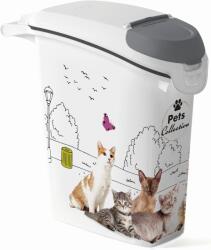 Keter állateledel tároló, 10kg/23L, cicás 254866 (03882-E26) (254866)
