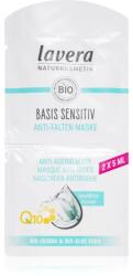 Lavera Basis Sensitiv Q10 ránctalanító és feszesítő arcpakolás koenzim Q10 2x5 ml