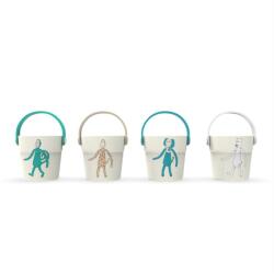 Matchstick Monkey Endless Bathtime Fun Bucket Set jucărie pentru apă 1 buc