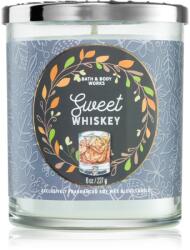 Bath & Body Works Sweet Whiskey illatgyertya 227 g