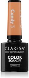 Claresa SoakOff UV/LED Color Candy géles körömlakk árnyalat 3 5 g