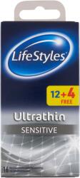 LifeStyles Ultrathin Sensitive óvszer 16 db