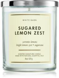 Bath & Body Works Sugared Lemon Zest illatgyertya 227 g