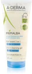 A-DERMA Primalba Baby gel de duș pentru corp și păr pentru copii 200 ml