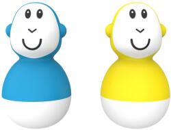 Matchstick Monkey Endless Bathtime Fun Wobblers jucărie pentru apă Blue & Yellow 2 buc