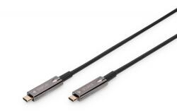 ASSMANN AK-330160-150-S USB kábel USB 3.2 Gen 1 (3.1 Gen 1) 15 M USB C Fekete (AK-330160-150-S)