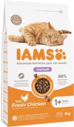 Iams 3kg IAMS Advanced Nutrition Hairball csirke száraz macskatáp