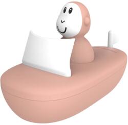 Matchstick Monkey Endless Bathtime Fun Boat Set jucărie pentru apă Dusty Pink 2 buc