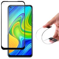 Wozinsky Full tok Flexi Nano üveg hybrid képernyővédő fólia kerettel Xiaomi redmi 10X 4G / Xiaomi redmi Note 9 fekete üvegfólia