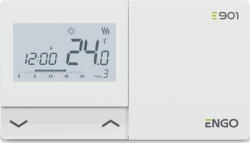 ENGO Termostat Inteligent E901, 6 V, IP20, Alb (E901)