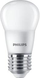 Philips LED izzó, E27, kisgömb, P45, 5W, 470lm, 2700K, PHILIPS "CorePro (929002969402) - nyomtassingyen