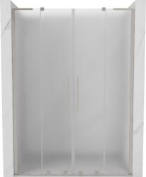 Mexen Velar L Duo, tolózuhanyajtó nyitáshoz 150 cm, 8 mm-es matt üveg, csiszolt acél, 871-150-003-32-97 (871-150-003-32-97)