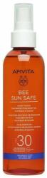 Apivita Satin Touch Tan Perfecting Body Oil SPF30 barnító olaj, 200 ml