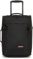 EASTPAK Eastpak, Tranverz uniszex gurulós bőrönd logós foltrátéttel - 25 l, Fekete (EK0A5BE80081)