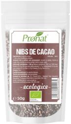 Pronat Zipp Pack Nibs din Boabe de Cacao, Bio, 50 g, Pronat (PRN14465)