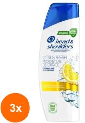 Head & Shoulders Set 3 x Sampon Head & Shoulders Citrus, 330 ml