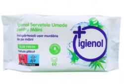 Igienol Servetele Umede pentru Maini Igienol, Aloe Fresh, 60 Bucati