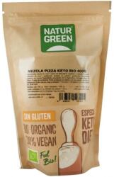 Natur Green Amestec Bio pentru Pizza Keto, 400 g, Natur Green