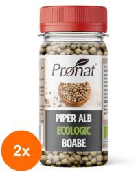 Pronat Pet Pack Set 2 x Piper Alb Boabe BIO, 60 g, Pronat