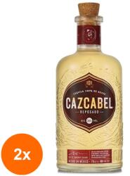 CAZCABEL Set 2 x Tequila Reposado Cazcabel, 38% Alcool, 0.7 l (FPG-2xCAZ2SGR)