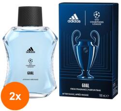 Adidas Set 2 x After Shave Adidas UEFA Goal Men, 100 ml