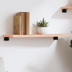 vidaXL kezeletlen tömör tölgyfa fali polc 60x20x2 cm (363521)
