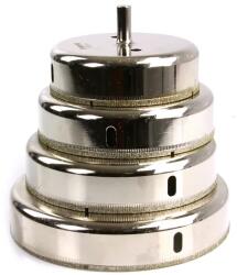 MAR-POL gyémánt koronafúró dobozfúró 130 mm M-P / galvanizált M22460 (M22460)