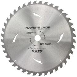  POWER BLADE vídiás körfűrész tárcsa vágótárcsa 400x32 mm 40T M09074 (M09074)