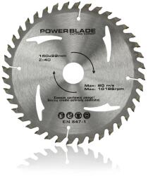  POWER BLADE vídiás körfűrészlap 150 x 22 mm 40T M09053 (M09053)