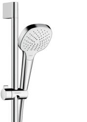 Hansgrohe Set de dus Hansgrohe, Croma Select E Vario, para dus 3S, bara dus 65 cm, alb si crom (26582400-2624)