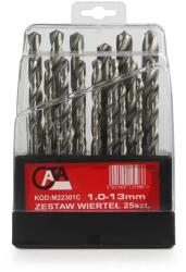 CATA fém fúrószár készlet 1, 0-13 mm 25 db M22301C (M22301C)