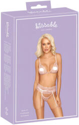 Kissable - csipke fehérnemű szett (pink) - szexshop