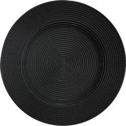 Horecano HORECANO-WICKED-Подложна чиния стъкло Ø32cm BLACK (HC-59407) (0159407)