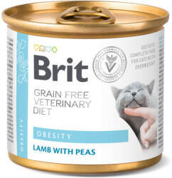 Brit Hrana umeda pentru pisici conserva Brit Grain Free VD Obesity 200 gr