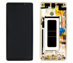  NBA001LCD2253 Samsung Galaxy Note 8 N950F arany OEM LCD kijelző érintővel kerettel, előlap (NBA001LCD2253)