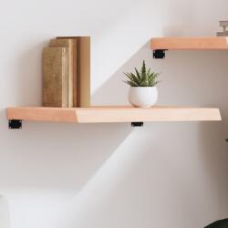 vidaXL kezeletlen tömör tölgyfa fali polc 60x50x(2-6) cm (363532) - vidaxl