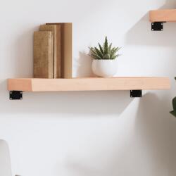 vidaXL kezeletlen tömör tölgyfa fali polc 60x20x6 cm (363523) - vidaxl