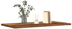 vidaXL 4 db antik fa színű szerelt fa fali polc 60 x 30 x 1, 5 cm (856299)