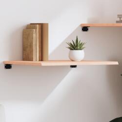 vidaXL kezeletlen tömör tölgyfa fali polc 60x60x2 cm (363533) - vidaxl