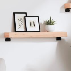 vidaXL kezeletlen tömör tölgyfa fali polc 60x10x6 cm (363520)