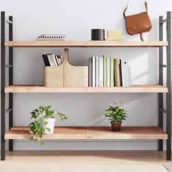 vidaXL kezeletlen tömör tölgyfa fali polc 140x50x(2-4) cm (363584)