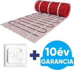 WENTOREX U-HEAT Mat elektromos fűtőszőnyeg 10 m2 / 1500 Watt + manuális termosztát / padlófűtés szett - e-futesbolt