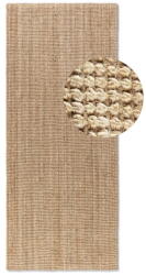 Hanse Home Covor tip traversă în culoare naturală din iută 80x200 cm Bouclé - Hanse Home Covor